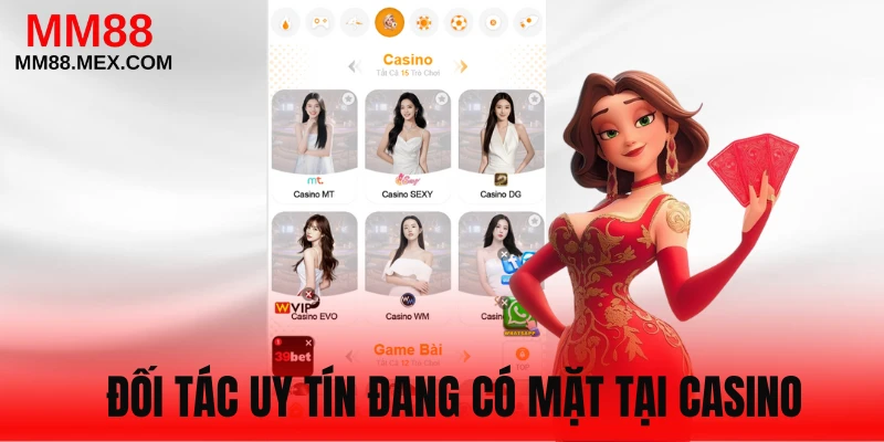 Các nhà phát triển game hàng đầu Casino MM88